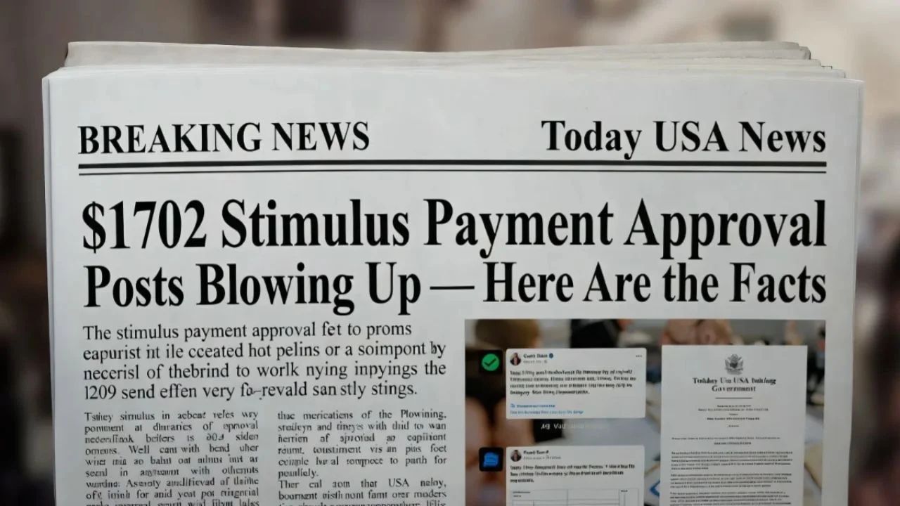 $1,702 Stimulus Payment Approval Posts Blowing Up — Here Are the Facts