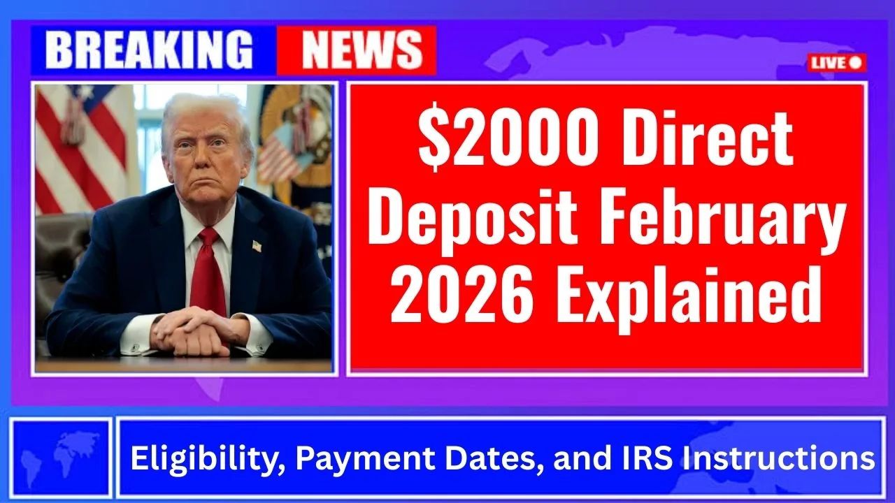 $2,000 Direct Deposits February 2026: Eligibility, Timeline, and Beneficiary Rules