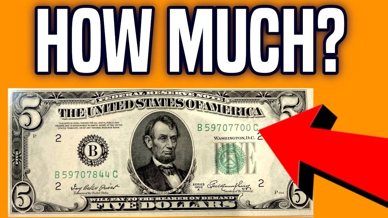 Check the Money in Your Pocket: How to Identify a 1995 $5 Bill With an Upside-Down Seal