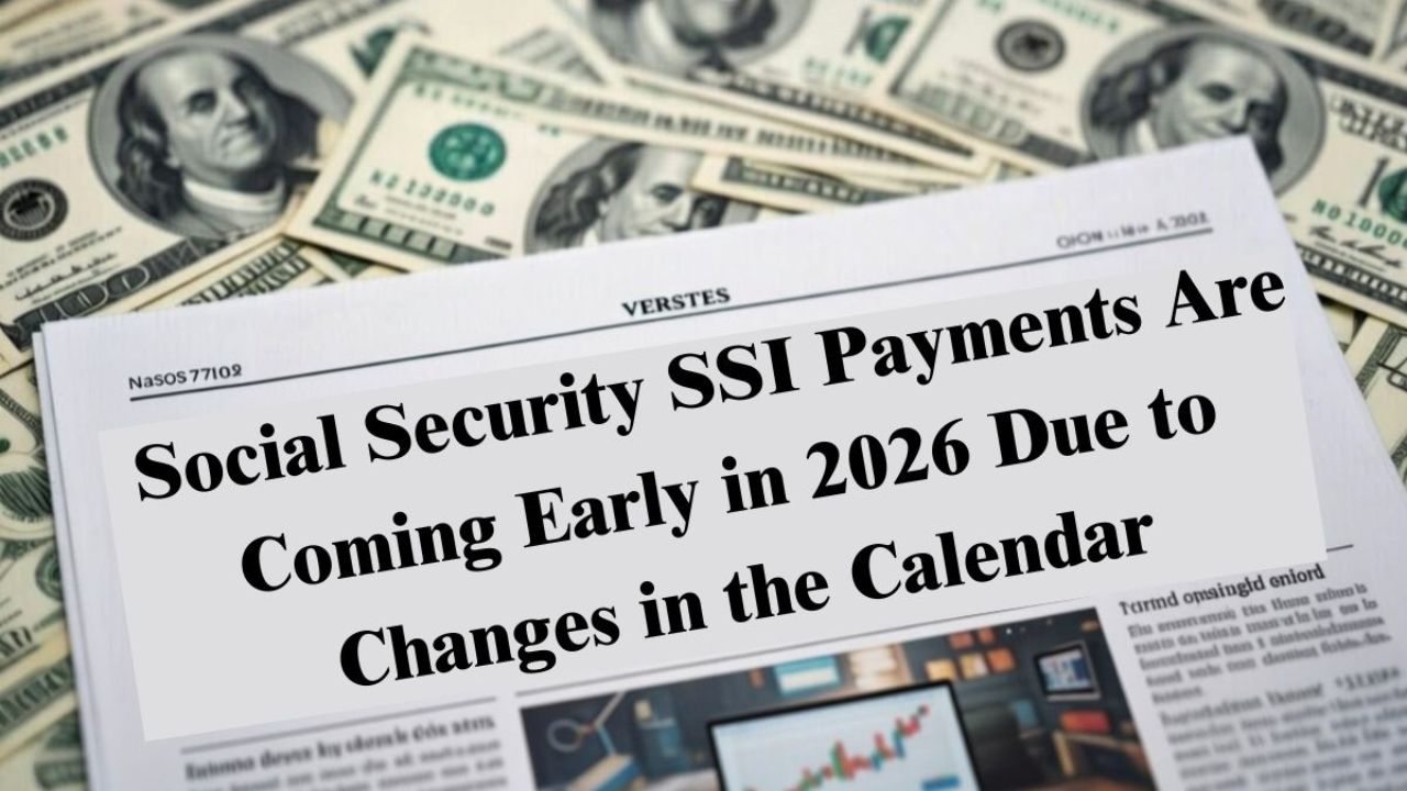 Social Security SSI Payments Are Coming Early in 2026 Due to Calendar Changes